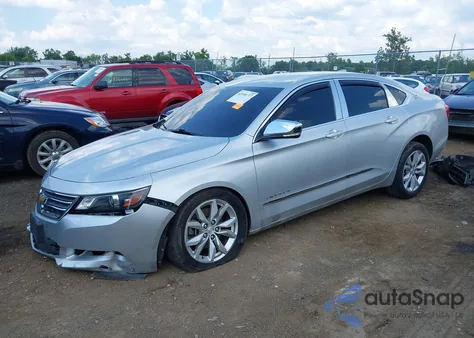 2016 Chevrolet Impala 1Lt из США, поврежденный, VIN 2G1105SA2G9163345